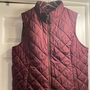 Gap Burgundy Vest